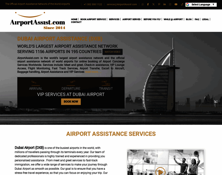 Dubaiairportassistance.com thumbnail