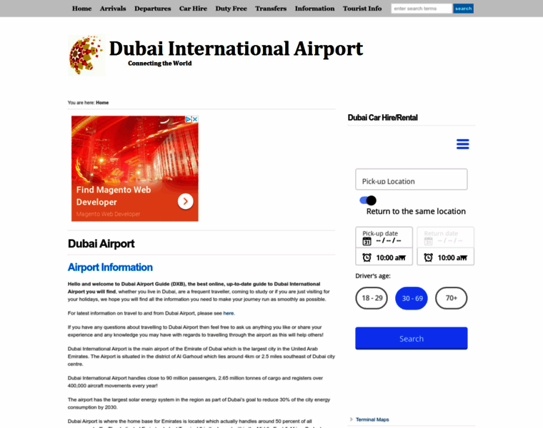 Dubaiairportguide.com thumbnail