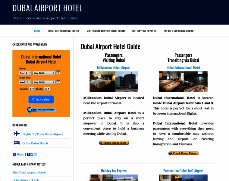 Dubaiairporthotel.com thumbnail