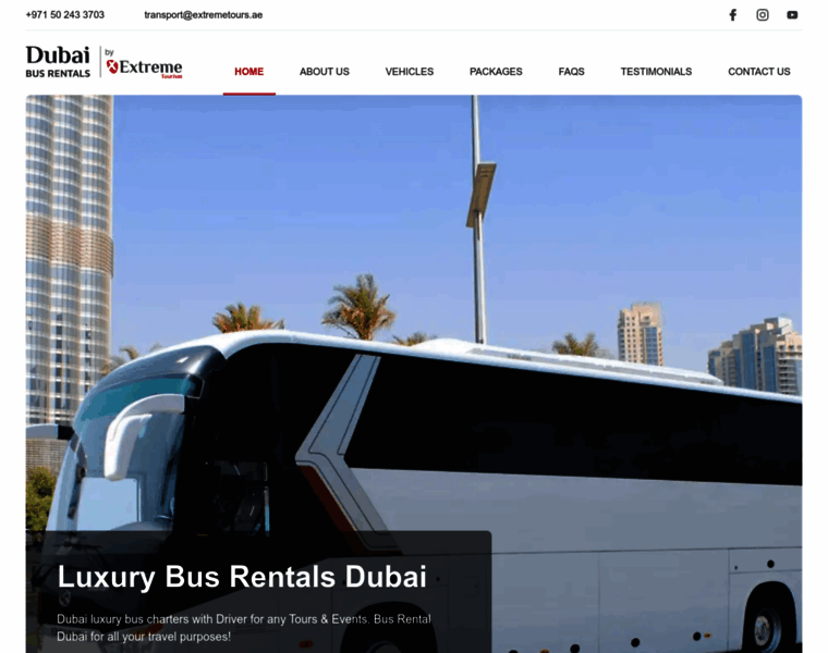 Dubaibusrentals.com thumbnail