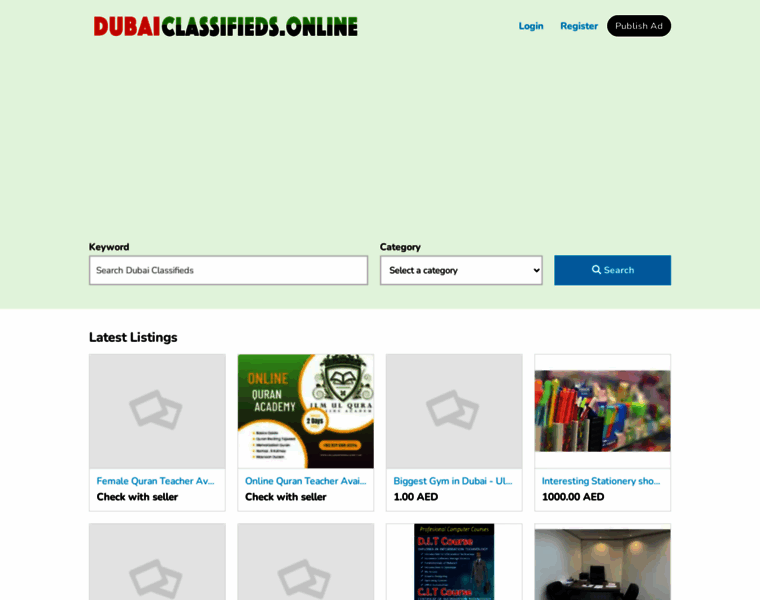 Dubaiclassified.com thumbnail
