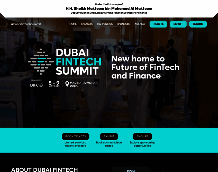 Dubaifintechsummit.ae thumbnail