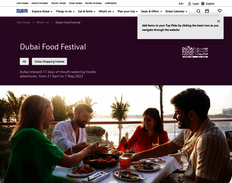 Dubaifoodfestival.com thumbnail