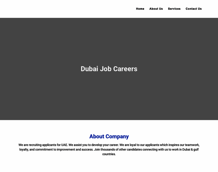 Dubaijobcareers.com thumbnail