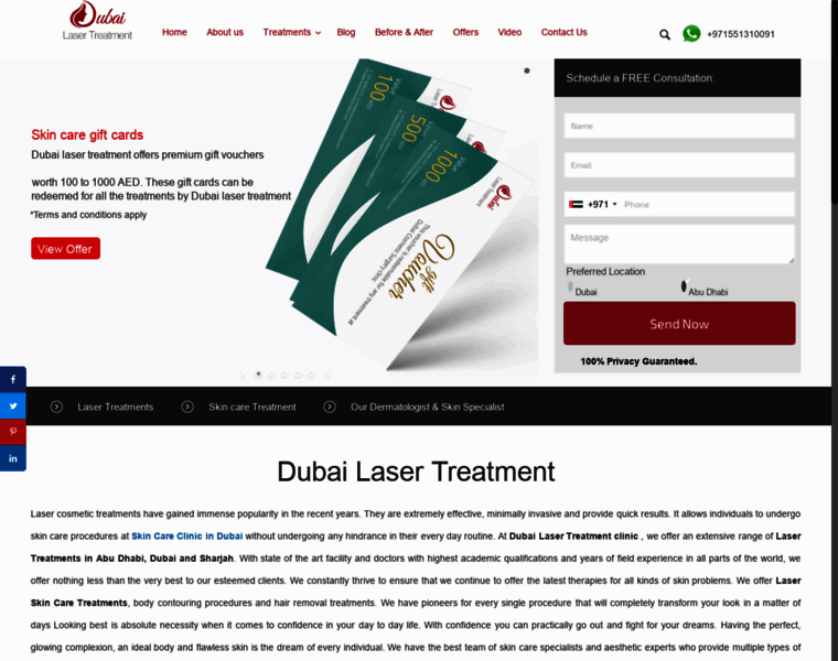 Dubailasertreatment.com thumbnail