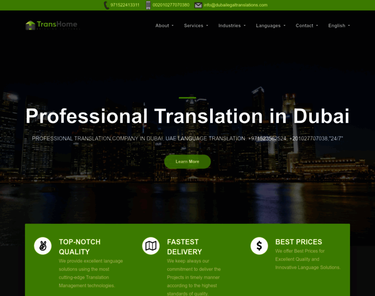 Dubailegaltranslations.com thumbnail