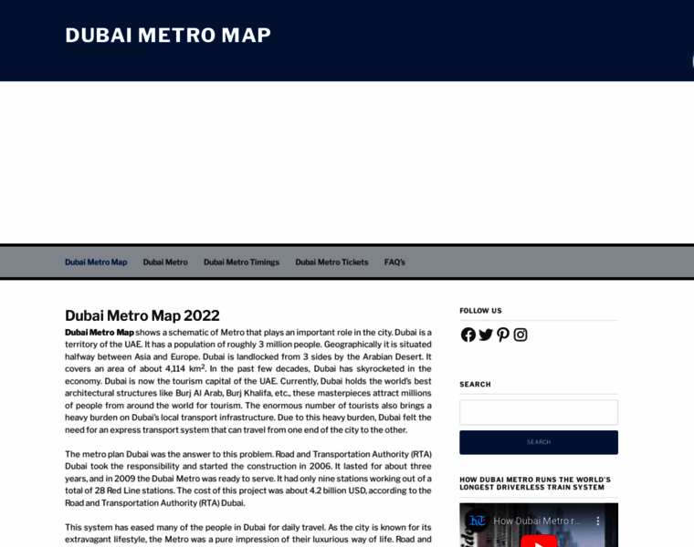Dubaimetromap.com thumbnail