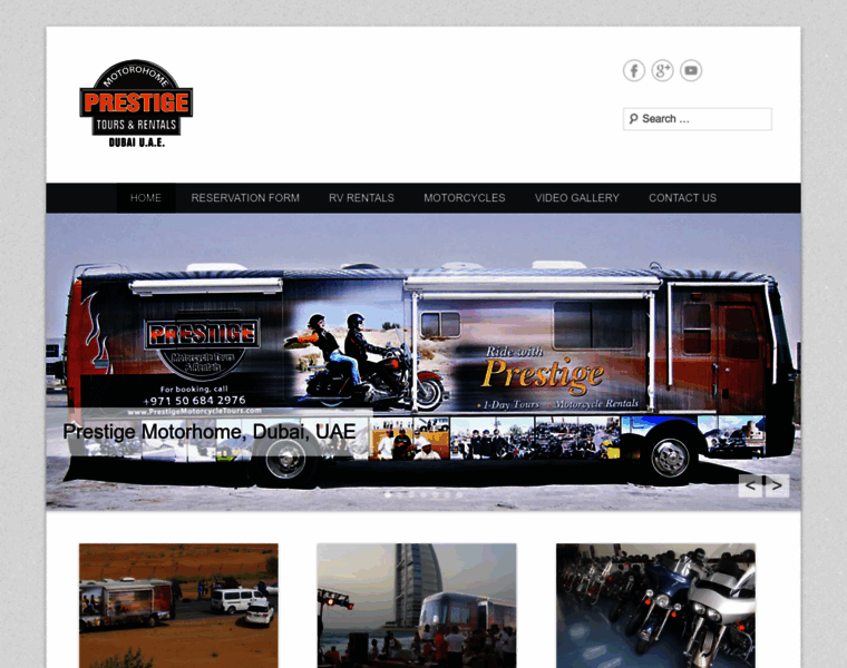 Dubaimotorhomerentals.com thumbnail