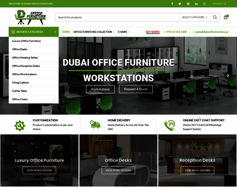 Dubaiofficefurniture.ae thumbnail