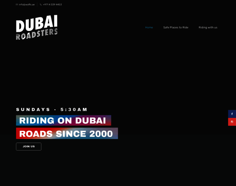 Dubairoadsters.com thumbnail