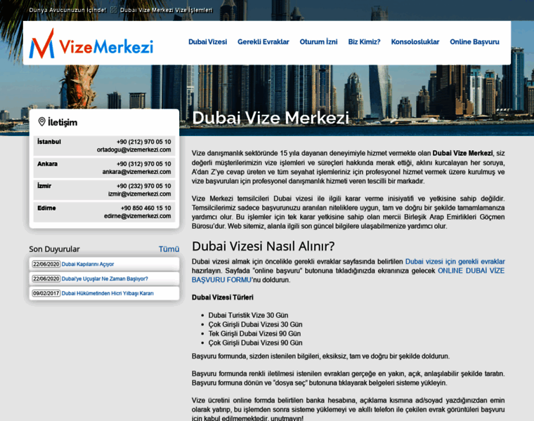 Dubaivizemerkezi.net thumbnail