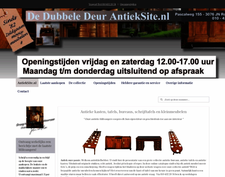 Dubbeledeurantiek.nl thumbnail