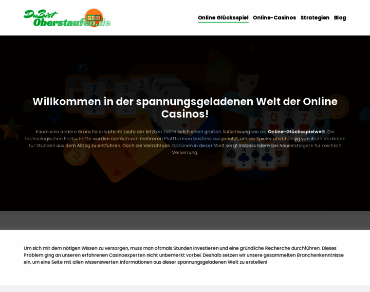 Dubistoberstaufen.de thumbnail