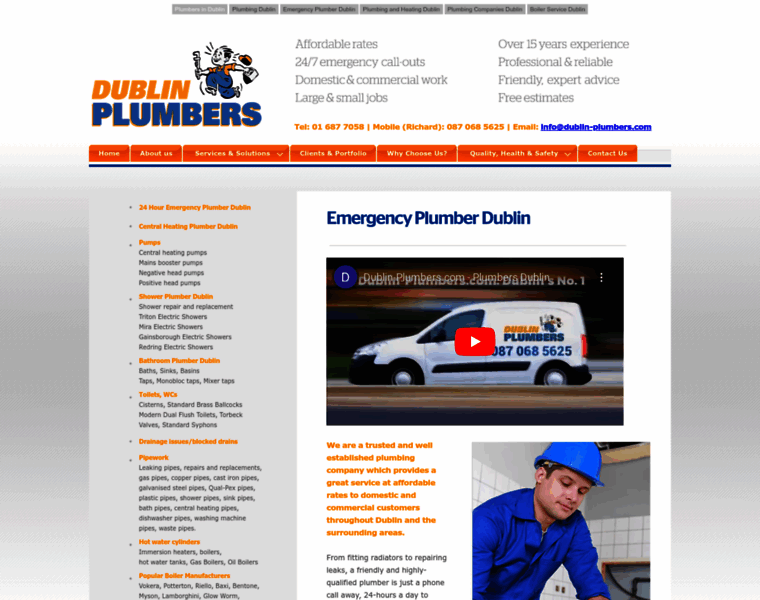 Dublin-plumbers.com thumbnail