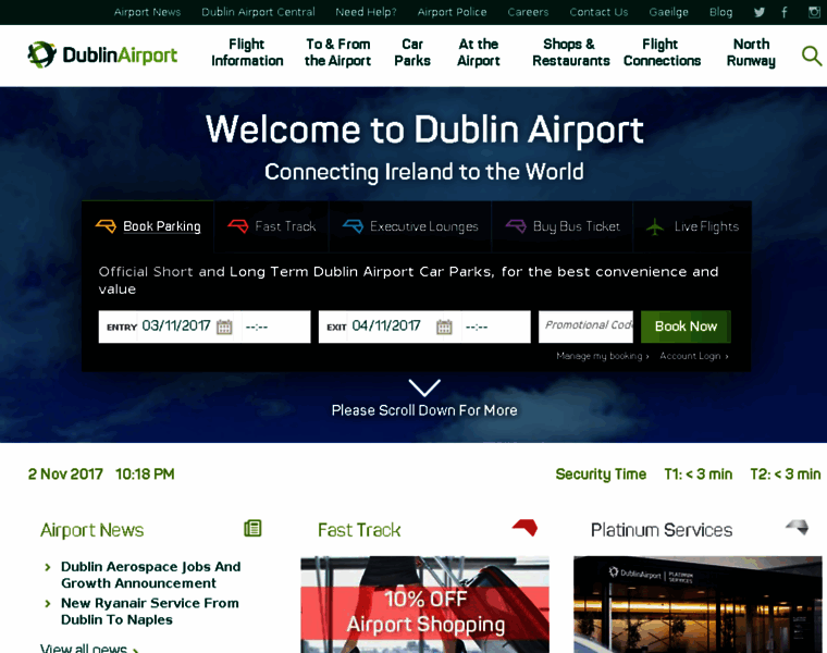 Dublinairport.ie thumbnail