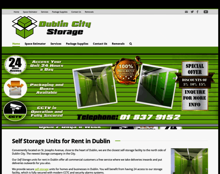 Dublincity-storage.com thumbnail