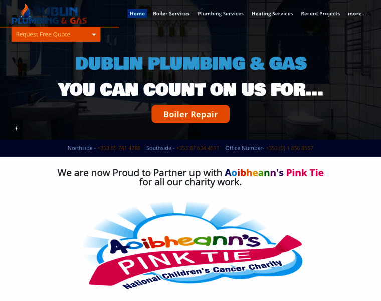 Dublinplumbingandgas.com thumbnail