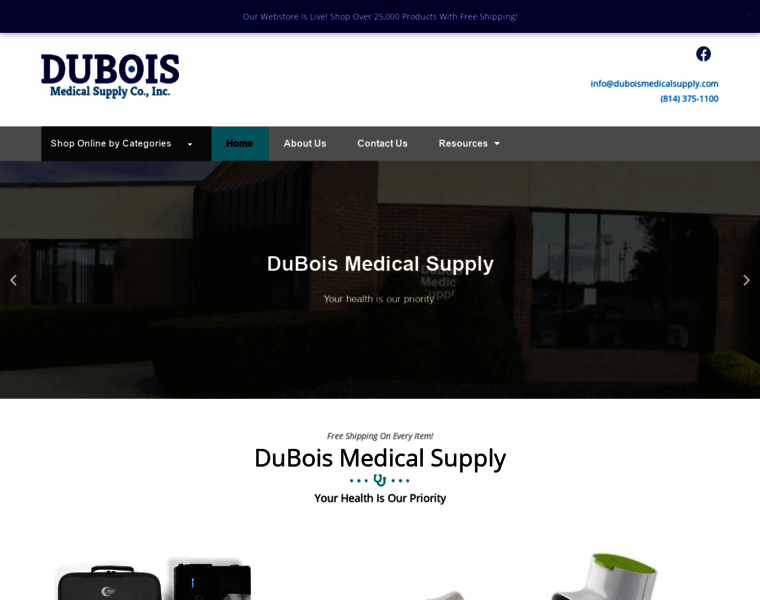 Duboismedicalsupply.com thumbnail