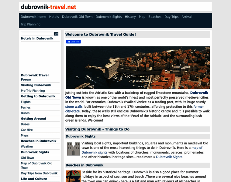 Dubrovnik-travel.net thumbnail