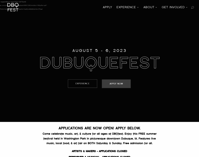 Dubuquefest.org thumbnail