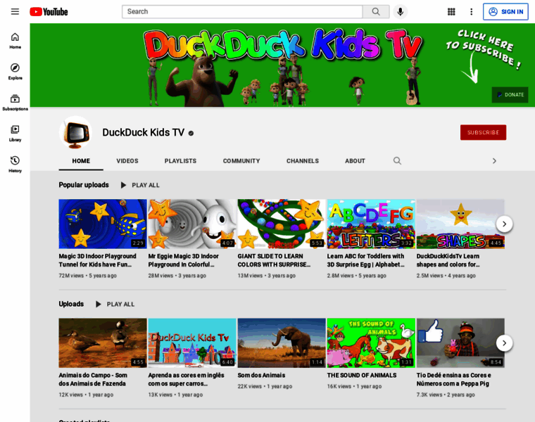 Duckduckkidstv.com thumbnail Duckduckkidstv.com thumbnail