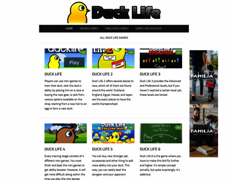 Ducklife12345.com thumbnail