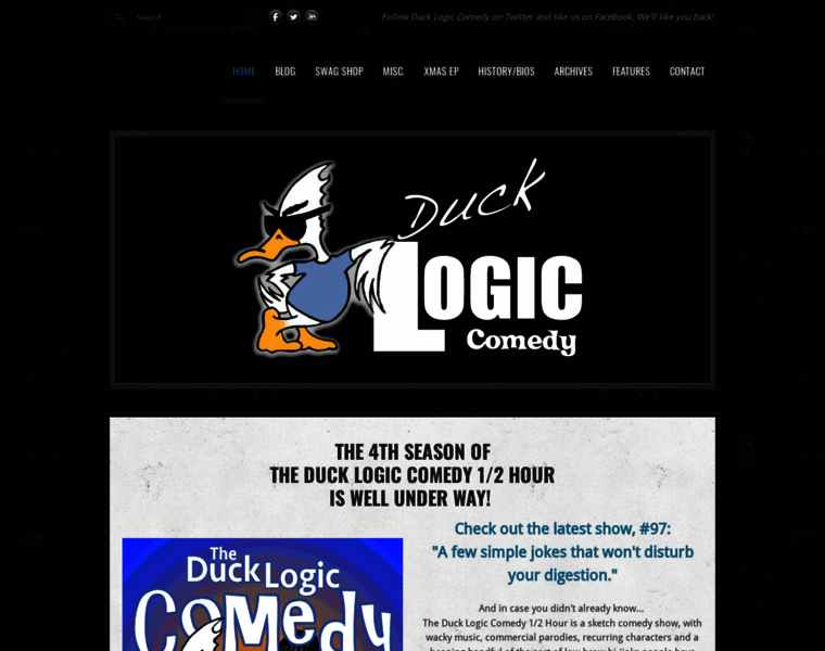 Ducklogiccomedy.com thumbnail