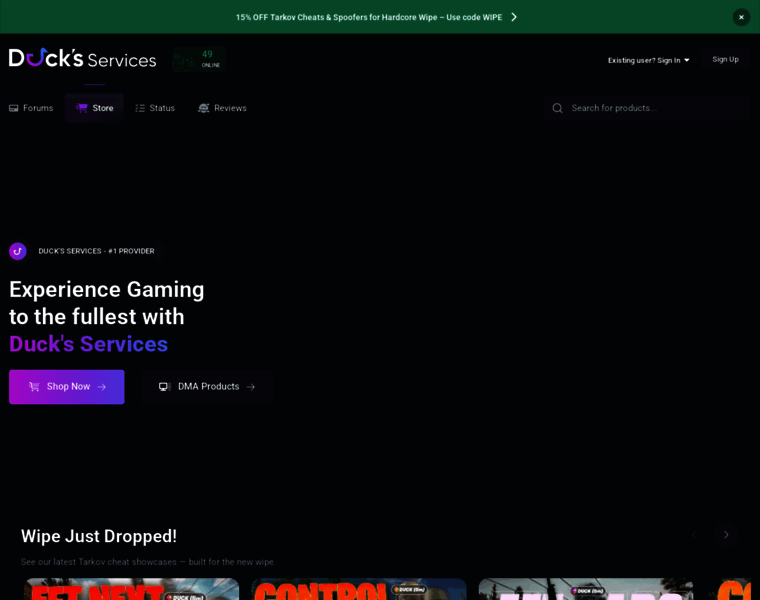 Ducks-services.com thumbnail