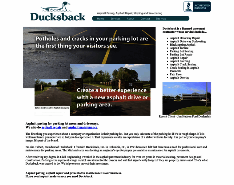 Ducksbacksc.com thumbnail