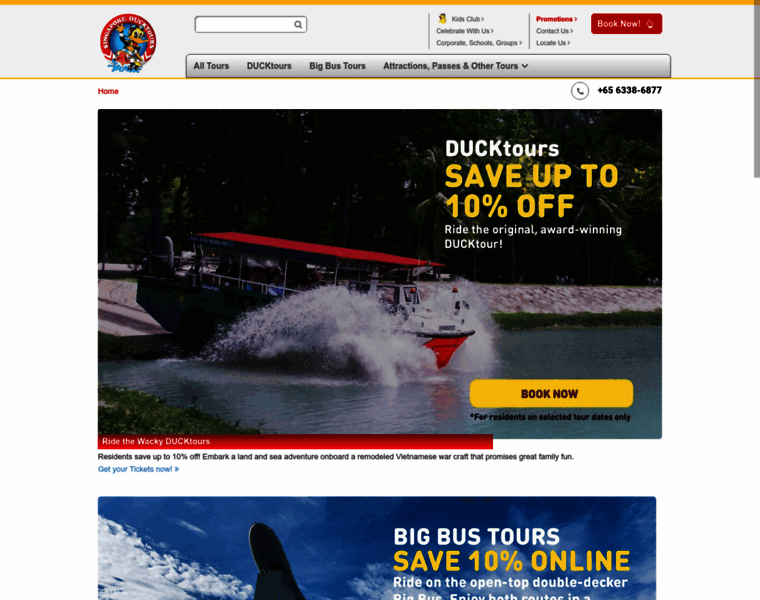 Ducktours.com.sg thumbnail