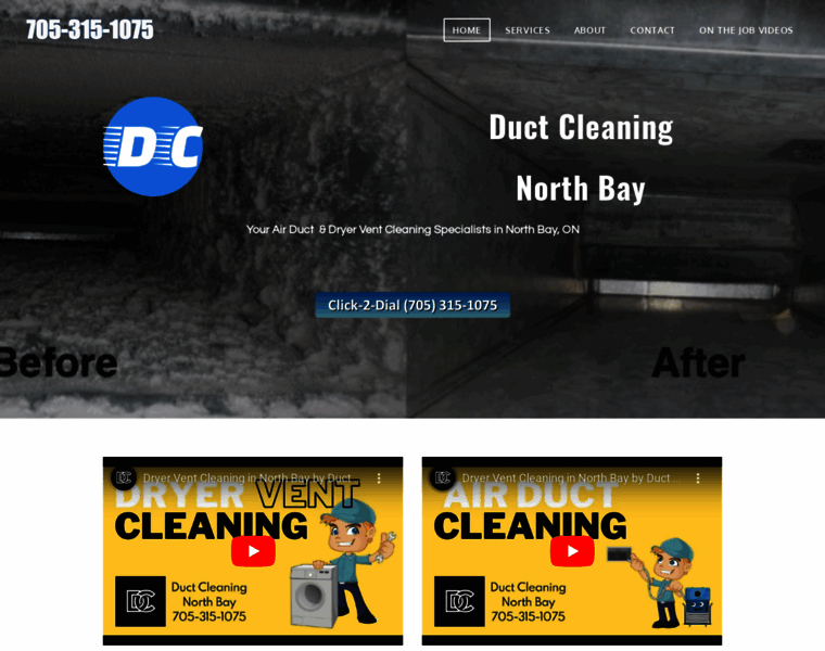 Ductcleaningnorthbay.com thumbnail