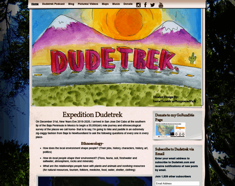 Dudetrek.com thumbnail