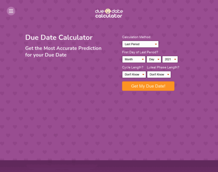 Duedatecalculator.com thumbnail