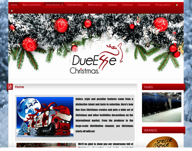Dueessechristmas.it thumbnail