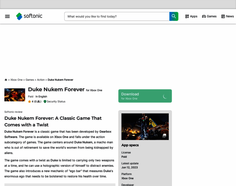 Duke-nukem-forever.en.softonic.com thumbnail