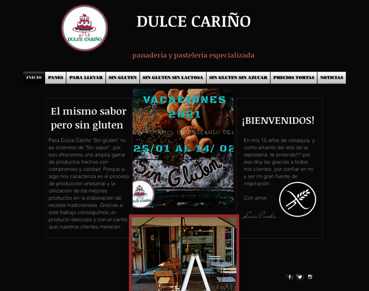 Dulcecarino.com thumbnail