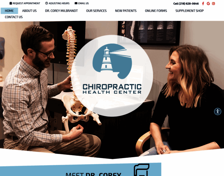 Duluth-chiropractic.com thumbnail