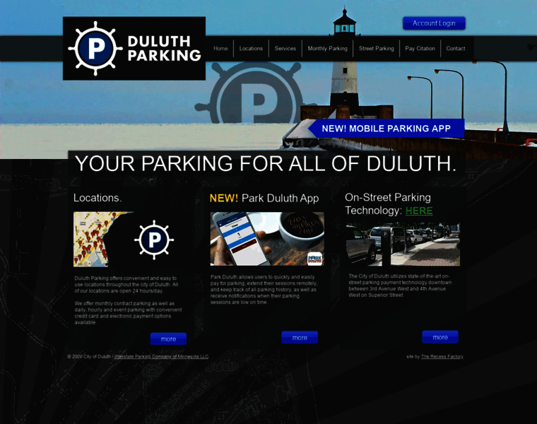 Duluthparking.com thumbnail