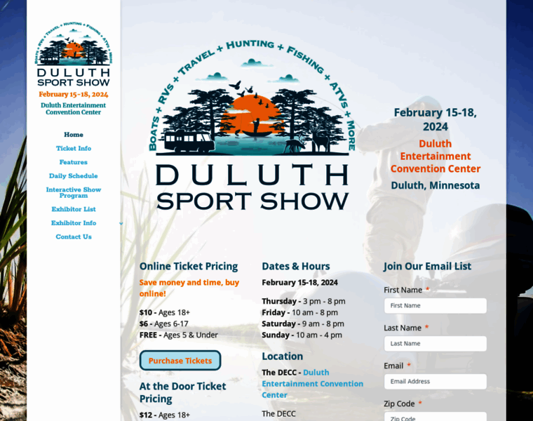 Duluthsportshow.com thumbnail