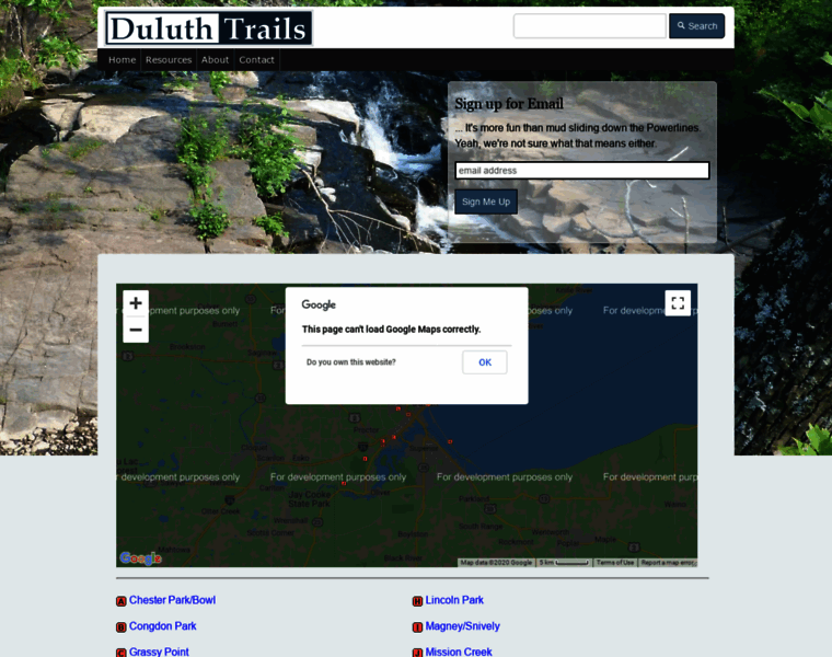 Duluthtrails.com thumbnail