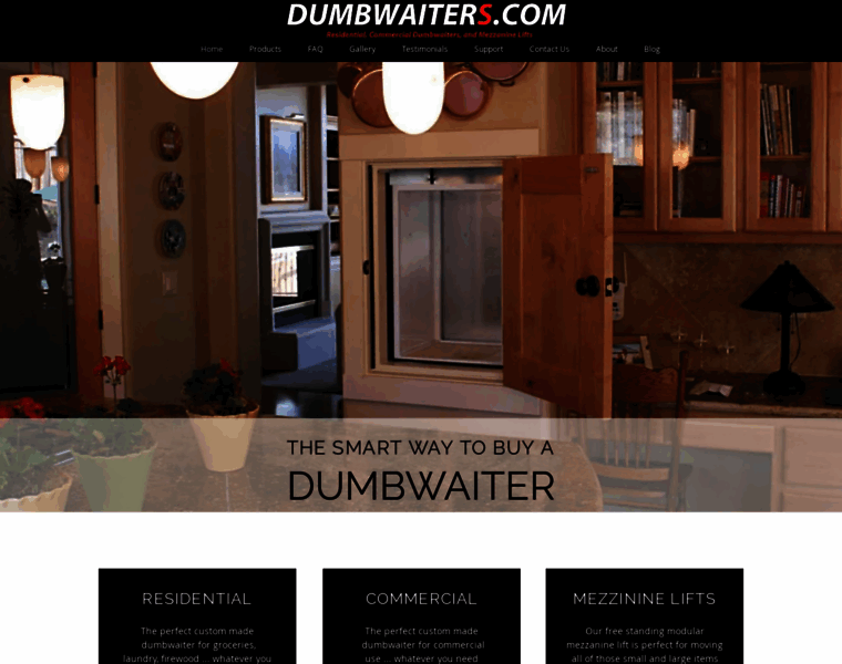 Dumbwaiters.com thumbnail