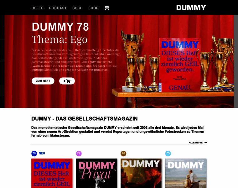 Dummy-magazin.de thumbnail