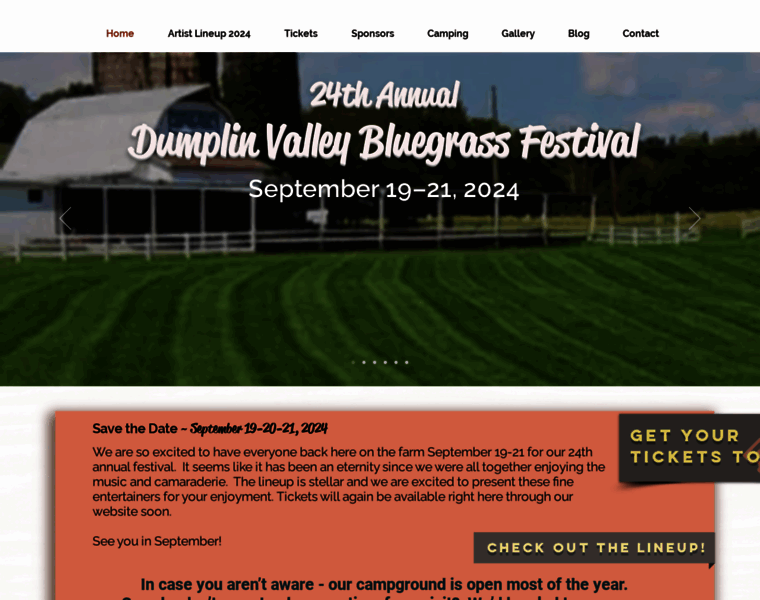 Dumplinvalley-bluegrass.com thumbnail