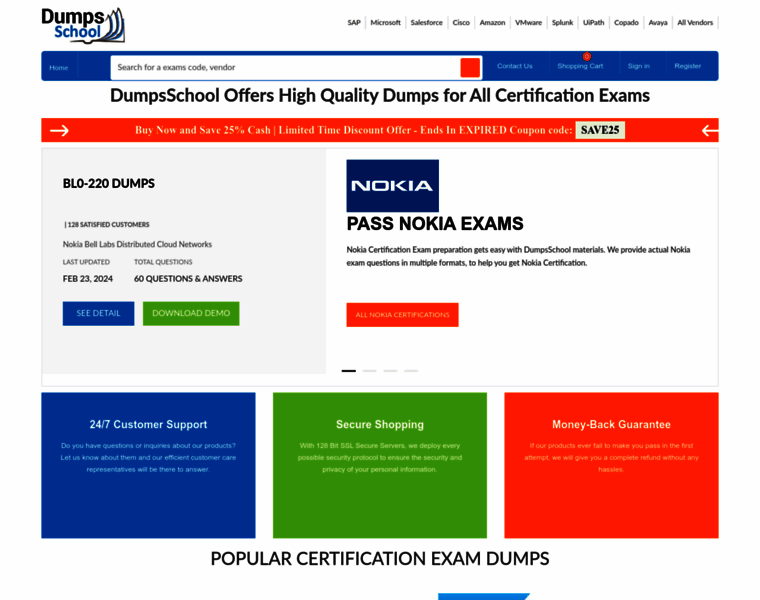 Dumpsschool.com thumbnail Dumpsschool.com thumbnail
