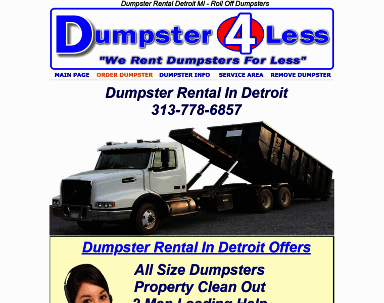 Dumpsterforless.com thumbnail
