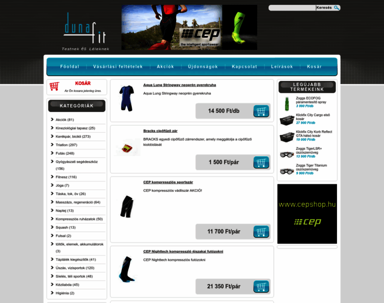 Dunafit.com thumbnail