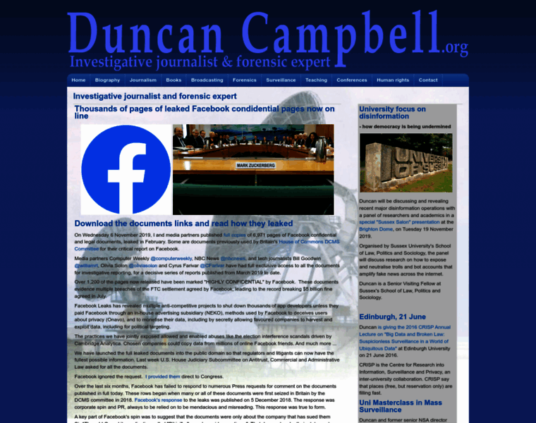 Duncancampbell.org thumbnail