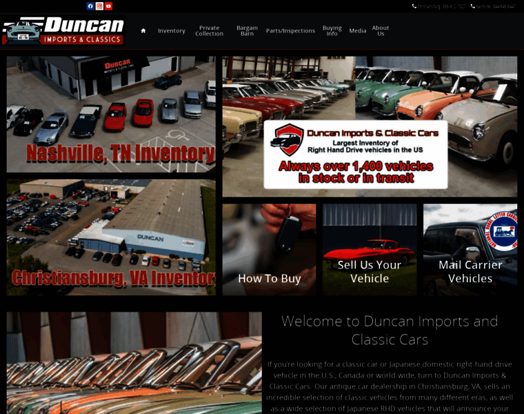 Duncanimports.com thumbnail