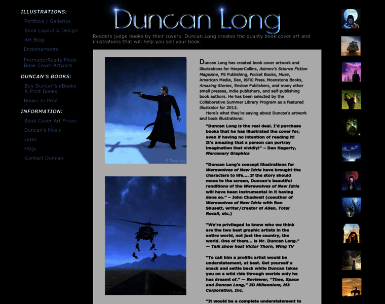Duncanlong.com thumbnail