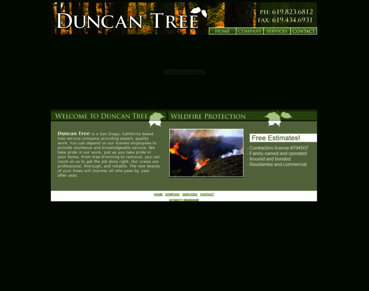 Duncantree.com thumbnail